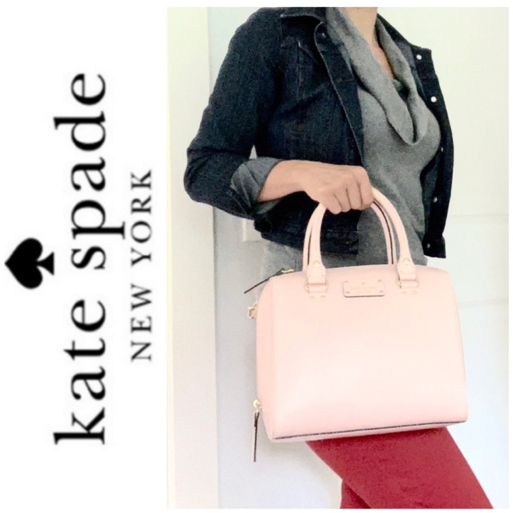 NWT Kate Spade leather satchel ballet pink - Picture 2 of 7